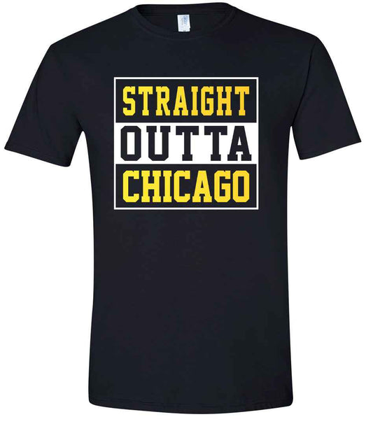Straight Outta Chicago Children's Gildan Soft Shirt