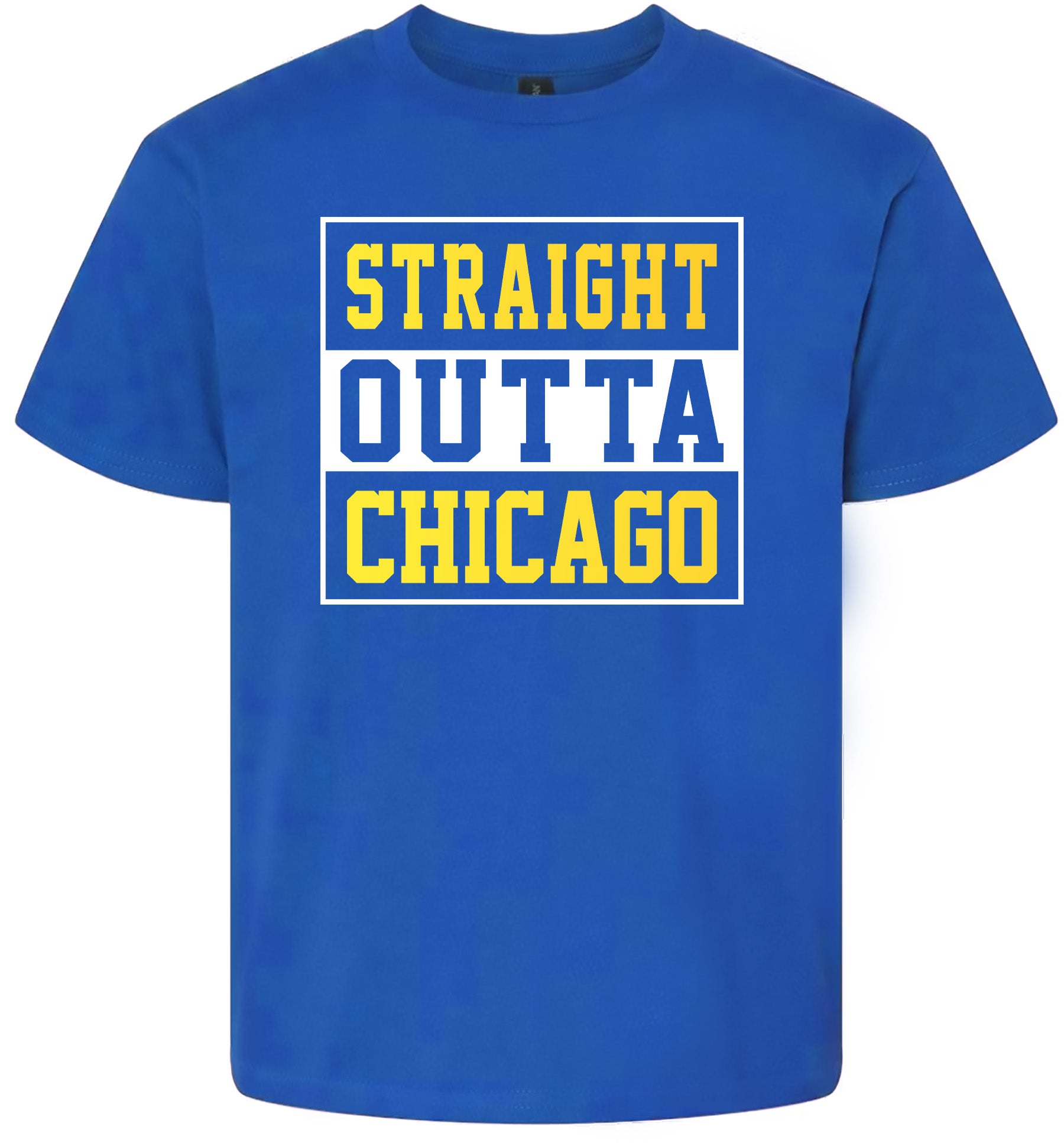 Straight Outta Chicago Children's Gildan Soft Shirt