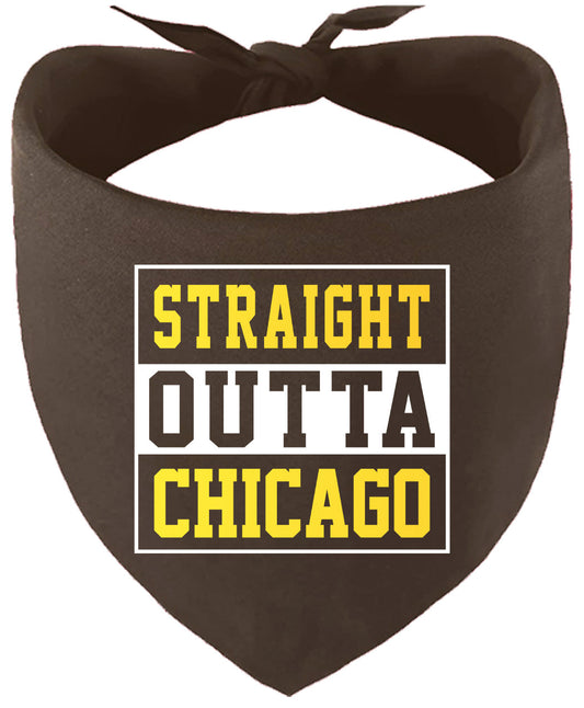 Straight Outta Chicago Pet Bandana