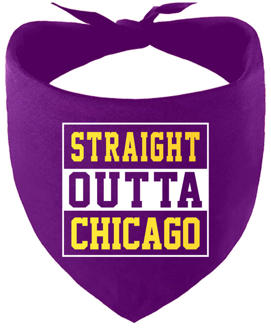 Straight Outta Chicago Pet Bandana