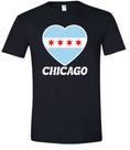 Load image into Gallery viewer, Chicago Heart Flag Children's Gildan Soft Shirt
