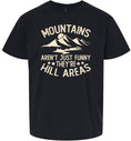 Load image into Gallery viewer, Mountains are Hill Areas Children's Gildan Soft Shirt
