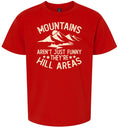 Load image into Gallery viewer, Mountains are Hill Areas Children's Gildan Soft Shirt
