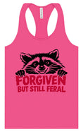 Load image into Gallery viewer, Forgiven Still Feral Women's Racerback Tank
