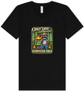Load image into Gallery viewer, Prevent Dumpster Fires Unisex V-Neck Shirt
