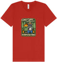 Load image into Gallery viewer, Prevent Dumpster Fires Unisex V-Neck Shirt
