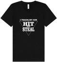 Load image into Gallery viewer, Hit and Steal Unisex V-Neck Shirt
