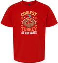 Load image into Gallery viewer, Coolest Turkey at the Table Children's Gildan Soft Shirt
