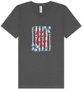 Load image into Gallery viewer, Loves Jesus and America Too Unisex V-Neck Shirt
