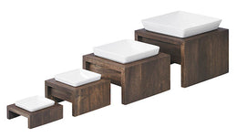 Artisan Single Wood Feeder Walnut