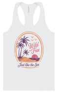 Load image into Gallery viewer, Just Like the Sea Women's Racerback Tank
