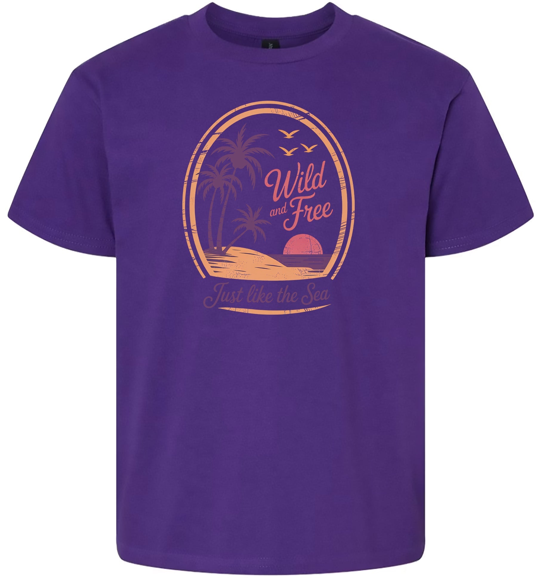 Just Like the Sea Children's Gildan Soft Shirt