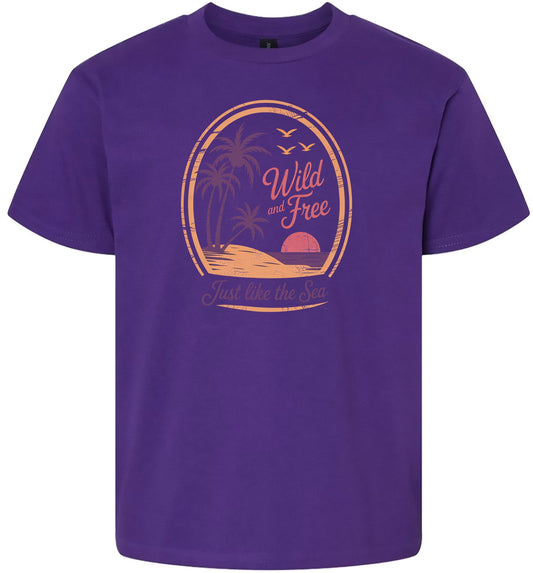 Just Like the Sea Children's Gildan Soft Shirt