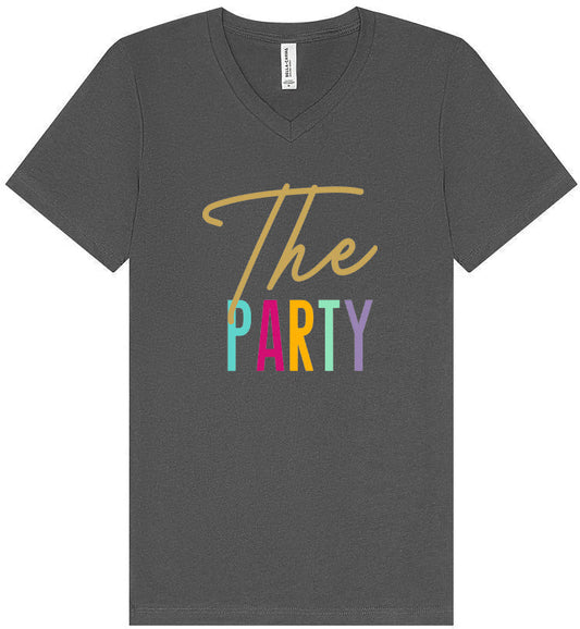 The Party Unisex V-Neck Shirt