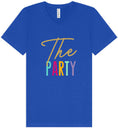 Load image into Gallery viewer, The Party Unisex V-Neck Shirt
