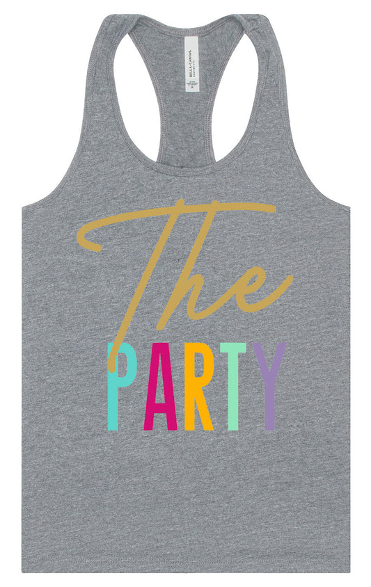 The Party Women's Racerback Tank
