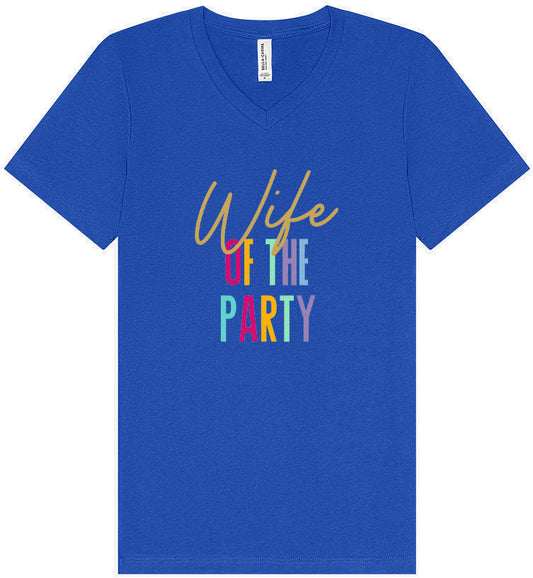 The Wife of the Party Unisex V-Neck Shirt