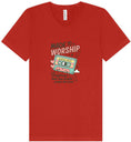 Load image into Gallery viewer, Made to Worship Unisex V-Neck Shirt
