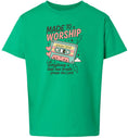 Load image into Gallery viewer, Made to Worship Children's Gildan Soft Shirt
