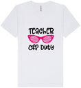 Load image into Gallery viewer, Teacher Off Duty Unisex V-Neck Shirt
