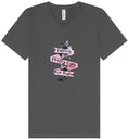 Load image into Gallery viewer, Tattoos, Pretty Eyes, Thick Thighs Unisex V-Neck Shirt
