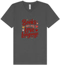 Load image into Gallery viewer, Books are my Love Language Unisex V-Neck Shirt
