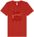 Load image into Gallery viewer, Books are my Love Language Unisex V-Neck Shirt
