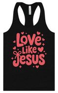 Load image into Gallery viewer, Love Like Jesus Women's Racerback Tank
