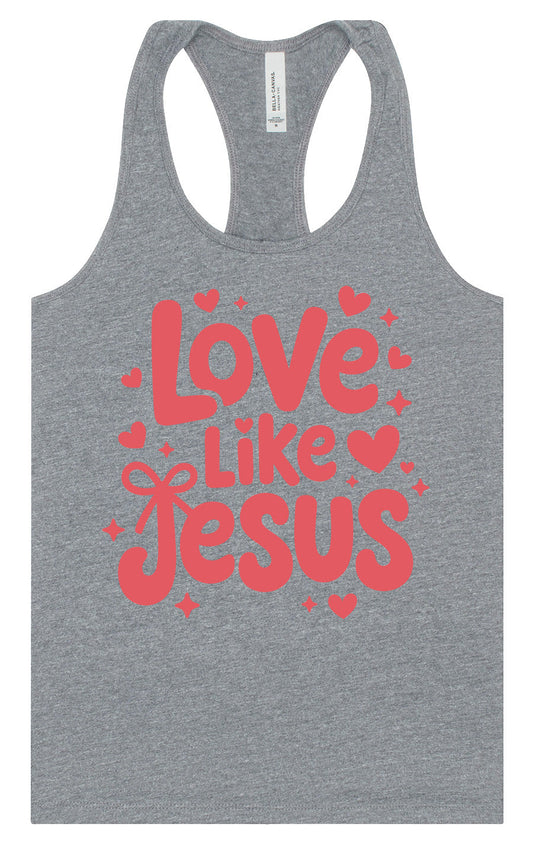 Love Like Jesus Women's Racerback Tank