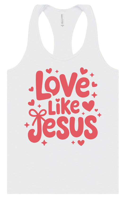 Love Like Jesus Women's Racerback Tank