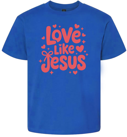 Love Like Jesus Children's Gildan Soft Shirt