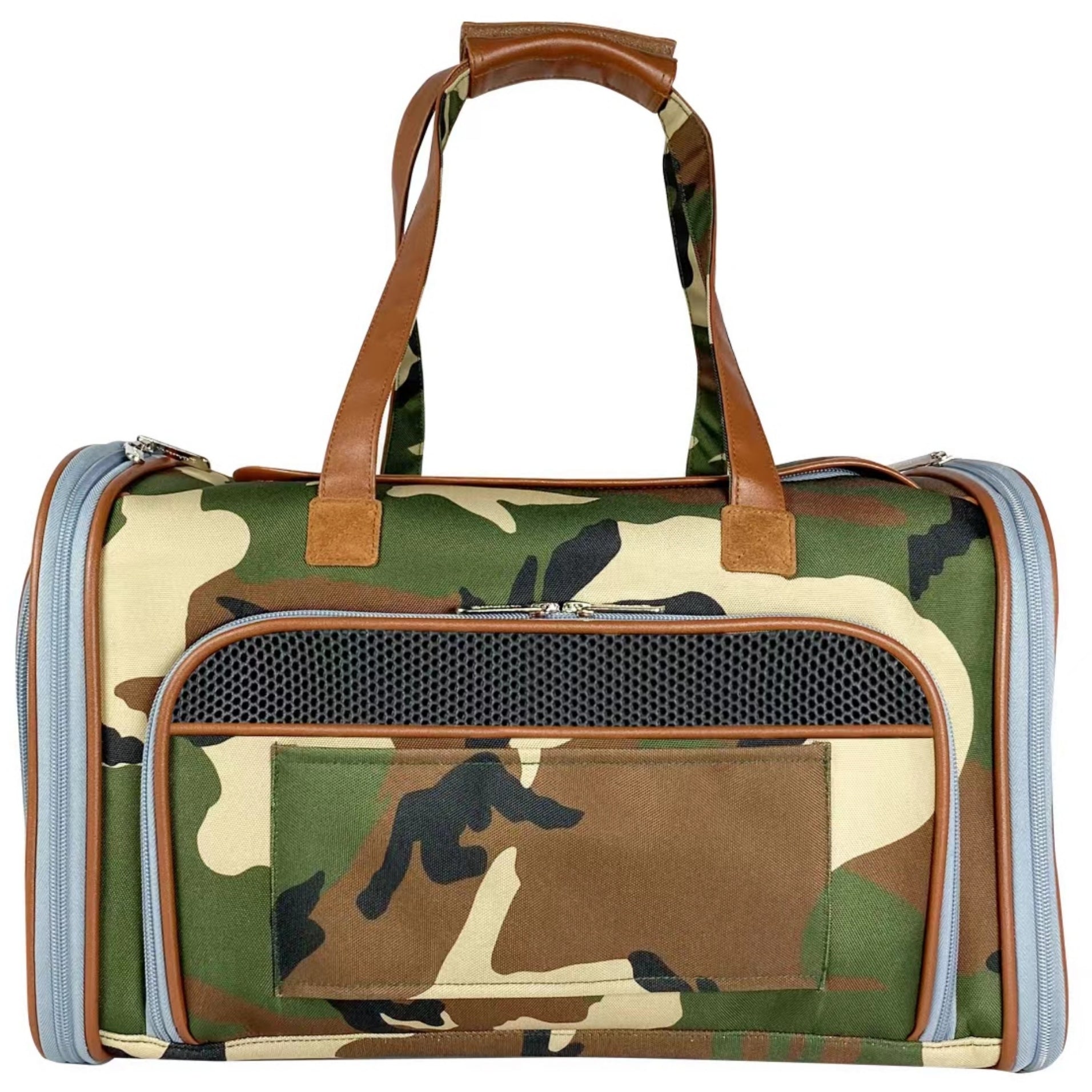 Mr. Peanut's Gold Series Standard Size Airline Compliant Expandable Pet Carrier - Prints Edition - Southlake Paws