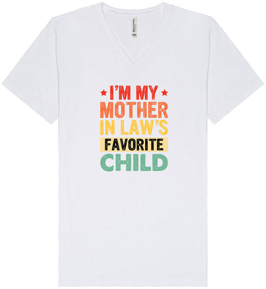 Mother in Laws Favorite Unisex V-Neck Shirt