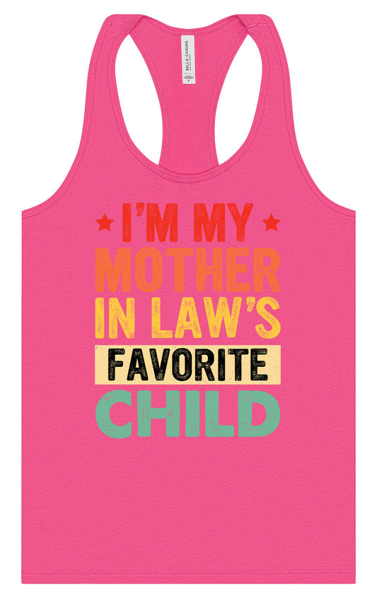 Mother in Laws Favorite Women's Racerback Tank