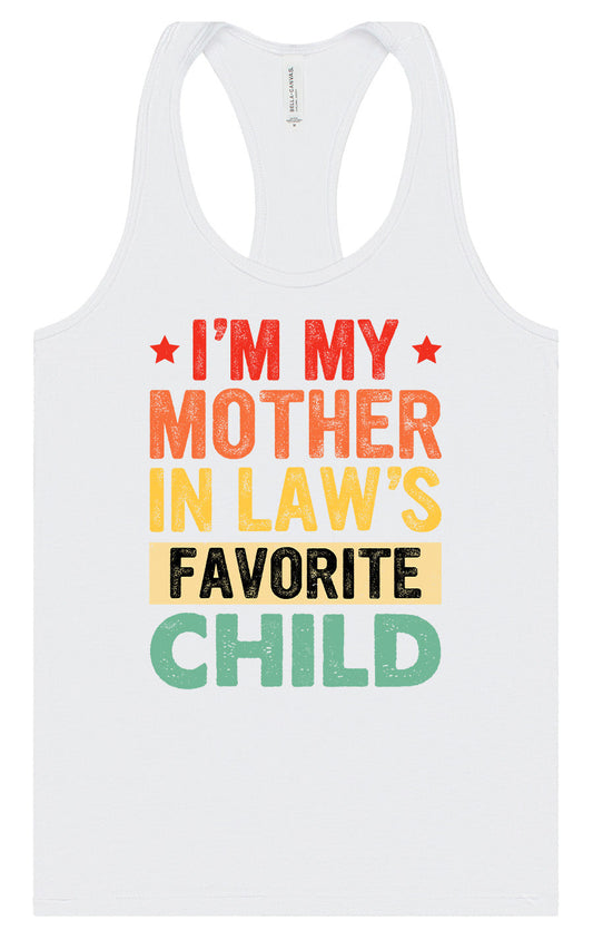Mother in Laws Favorite Women's Racerback Tank
