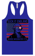 Load image into Gallery viewer, Suck it England Women's Racerback Tank
