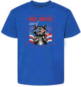 Load image into Gallery viewer, Red, White, Feral Children's Gildan Soft Shirt
