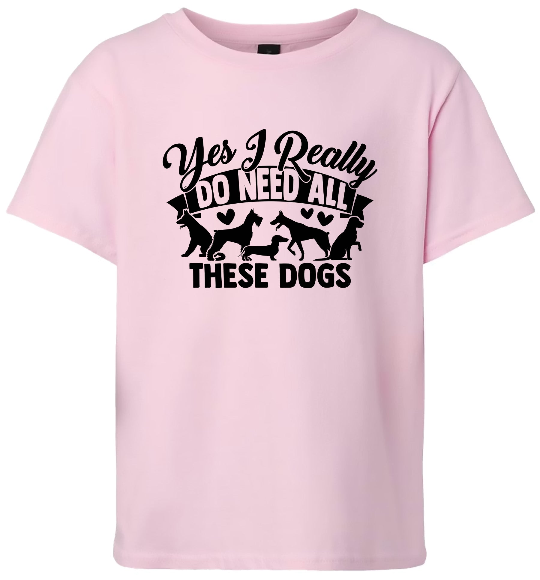 Really Do Need All These Dogs Children's Gildan Soft Shirt