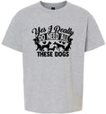Load image into Gallery viewer, Really Do Need All These Dogs Children's Gildan Soft Shirt
