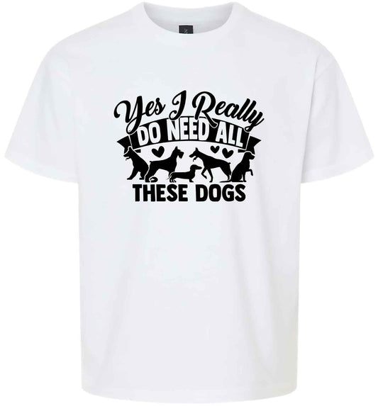Really Do Need All These Dogs Children's Gildan Soft Shirt