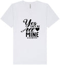 Load image into Gallery viewer, Yes They're All Mine Unisex V-Neck Shirt
