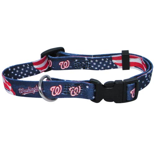 Washington Nationals MLB Dog Collar
