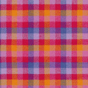 Valentine Bandana | Valentines Day Bandana | Pink Plaid Bandana, Plaid Bandana, Fall Bandana, High Quality Fabric, Pink, Blue, Orange