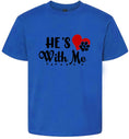 Load image into Gallery viewer, Cutesy He's With Me Children's Gildan Soft Shirt
