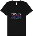 Load image into Gallery viewer, Foster Mom Unisex V-Neck Shirt
