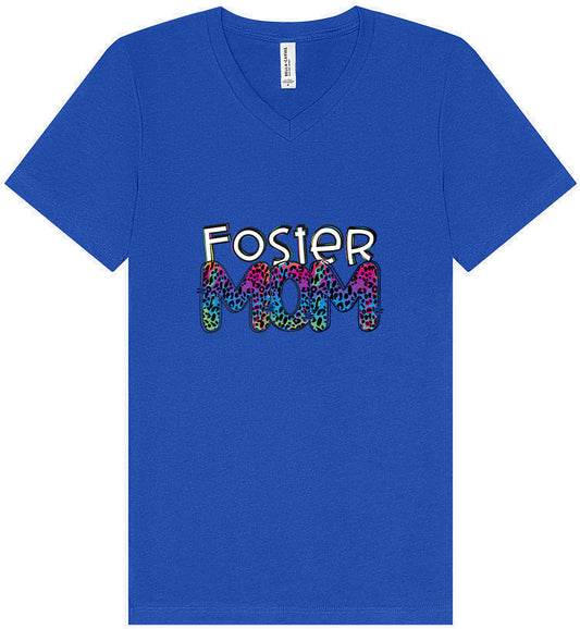 Foster Mom Unisex V-Neck Shirt