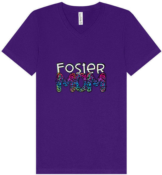Foster Mom Unisex V-Neck Shirt