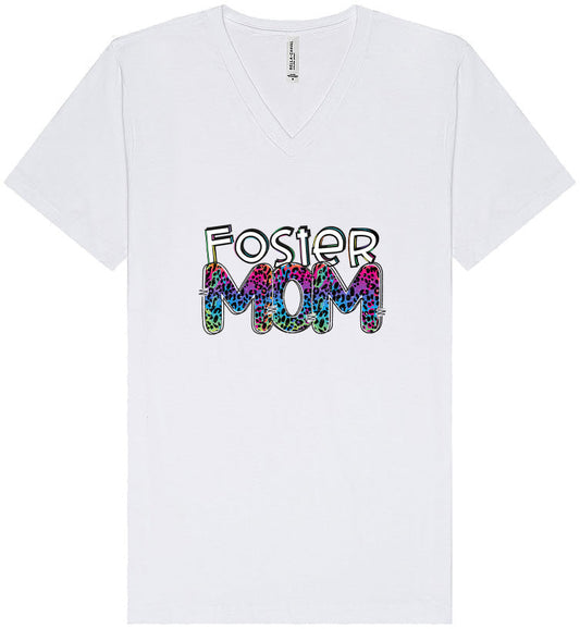 Foster Mom Unisex V-Neck Shirt