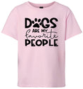 Load image into Gallery viewer, Dogs Are My Favorite People Children's Gildan Soft Shirt
