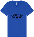 Load image into Gallery viewer, Dog Dad AF Unisex V-Neck Shirt
